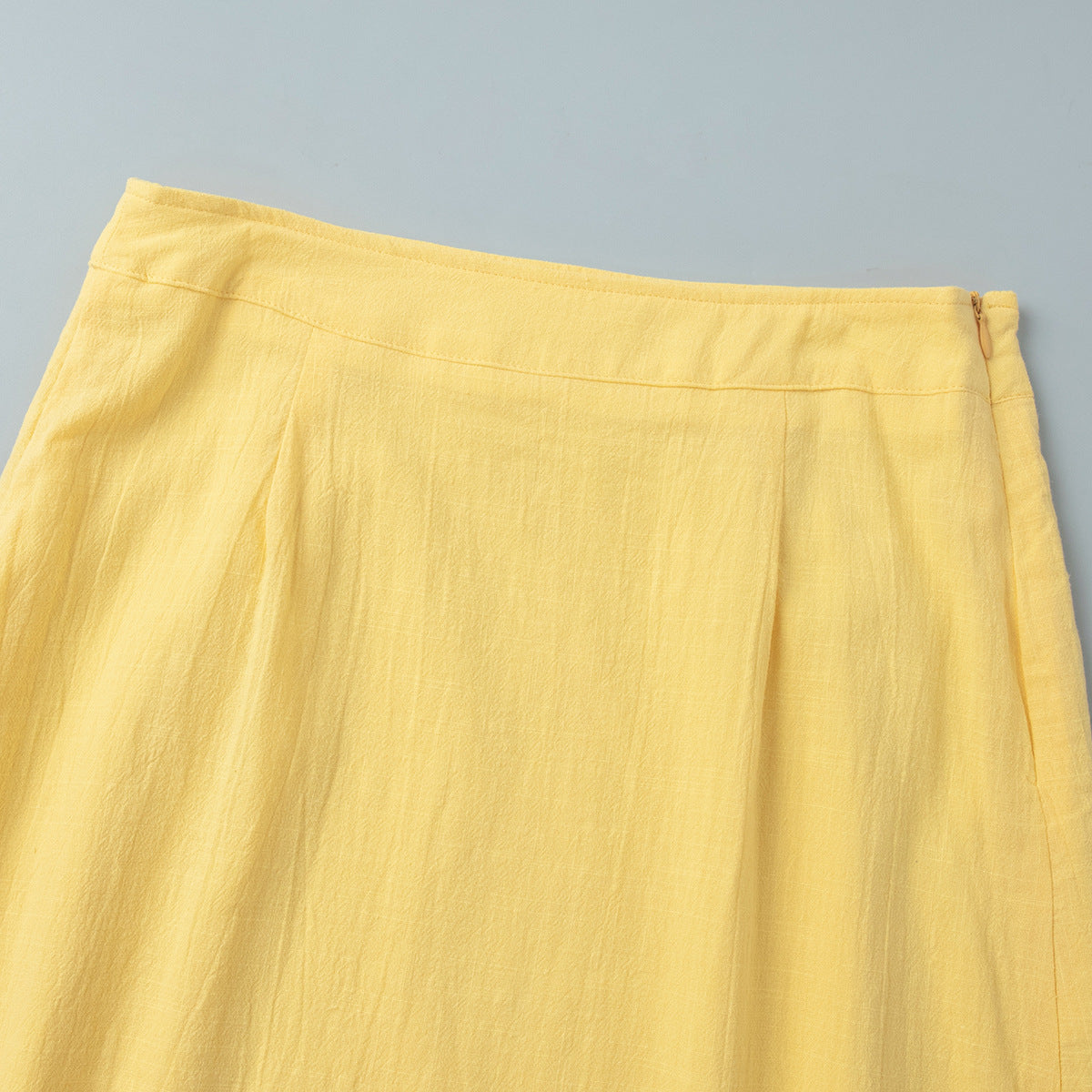 V-Neck Ruffled Short-Sleeved Skirt Set